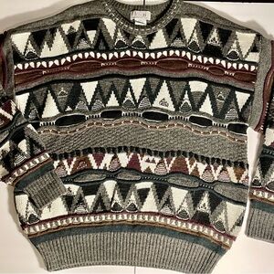Sweater Tosani Men’s ‘90 Era 30% Wool 70% Acrylic 3Dimensional Canada